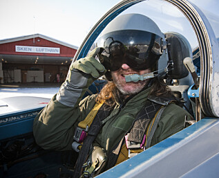 Jagerflyver for en dag - i Norge Jagerflyver for en dag - i Norge