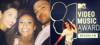 Norske Mona danset med Justin Timberlake Norske Mona danset med Justin Timberlake