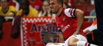 Podolskis lårskade verre enn antatt Podolskis lårskade verre enn antatt