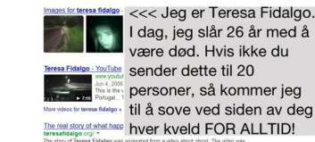 - For guds skyld, ikke send den videre - For guds skyld, ikke send den videre