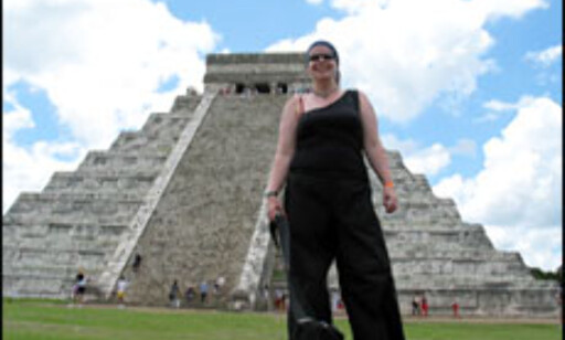 Lene Heiberg i Mexico. Foto: Lene Heiberg Lene Heiberg i Mexico. Foto: Lene Heiberg