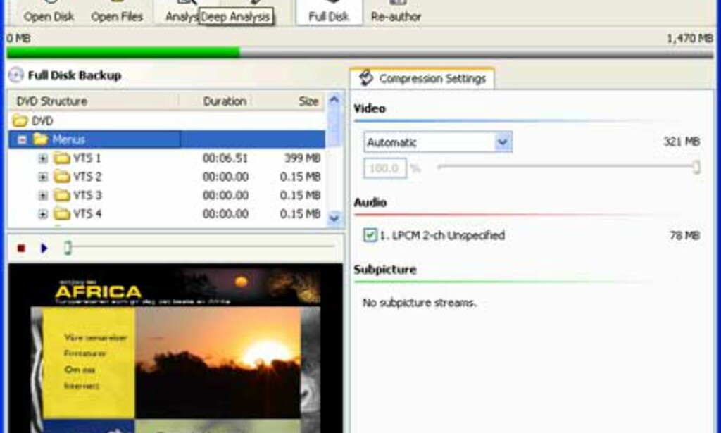 image: Slik kopierer du en DVD-film med DVDShrink image: Slik kopierer du en DVD-film med DVDShrink