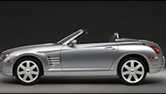 Chrysler Crossfire kabriolet Chrysler Crossfire kabriolet
