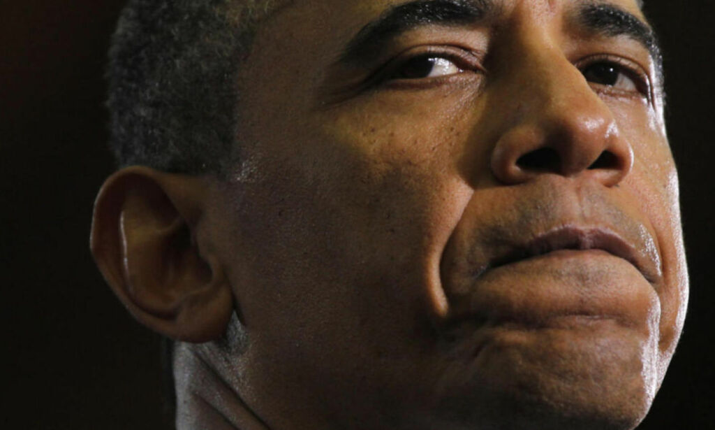 image: Følelsesladet Obama ba om støtte til ny våpenlov etter skolemassakre