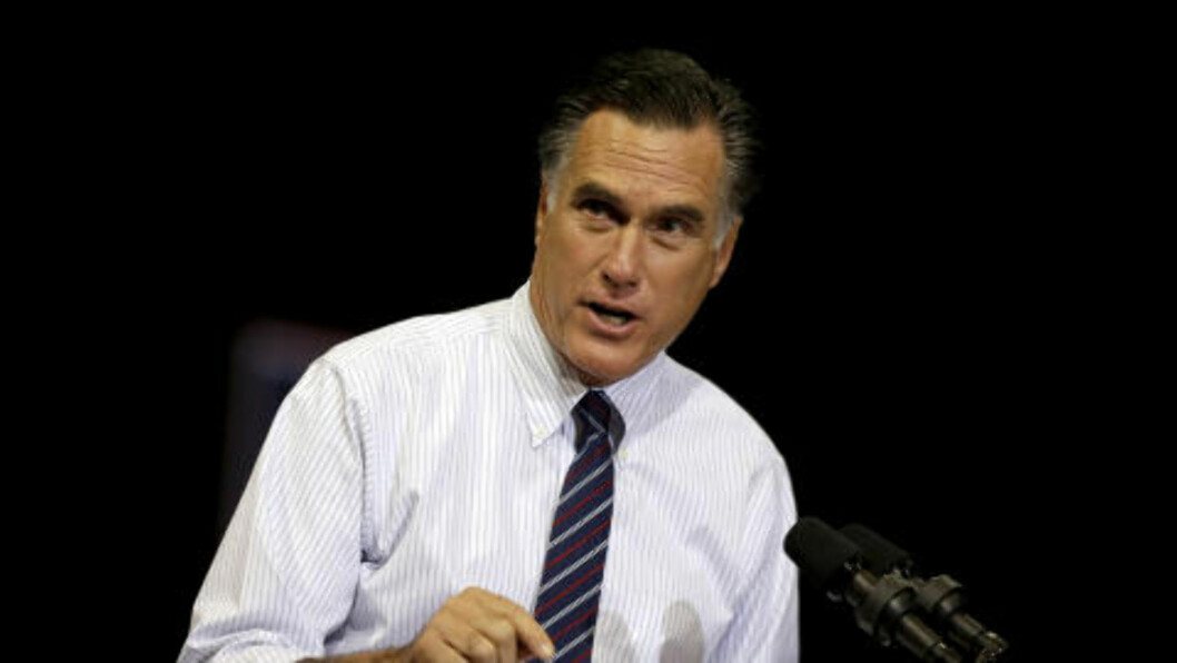 <strong>SLÅTT AV OBAMA:</strong> Mitt Romney. Foto: AP Photo / David Goldman <strong>SLÅTT AV OBAMA:</strong> Mitt Romney. Foto: AP Photo / David Goldman