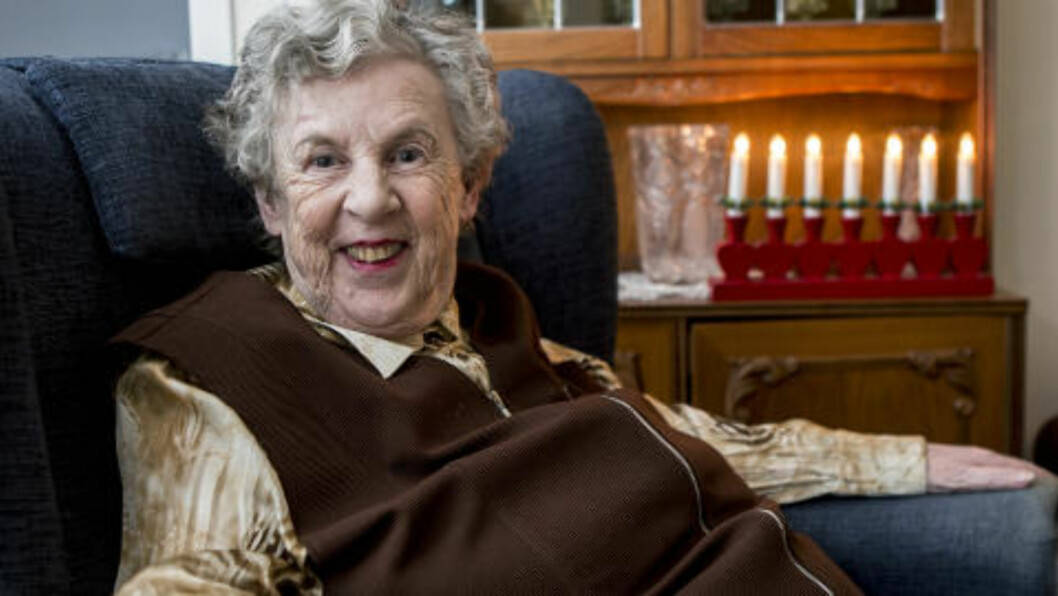 STAMGJEST: Ragnhild Haugen (73) skal feire jul på Dr. Holms hotell for 8. året på rad. Foto: TORBJØRN BERG STAMGJEST: Ragnhild Haugen (73) skal feire jul på Dr. Holms hotell for 8. året på rad. Foto: TORBJØRN BERG