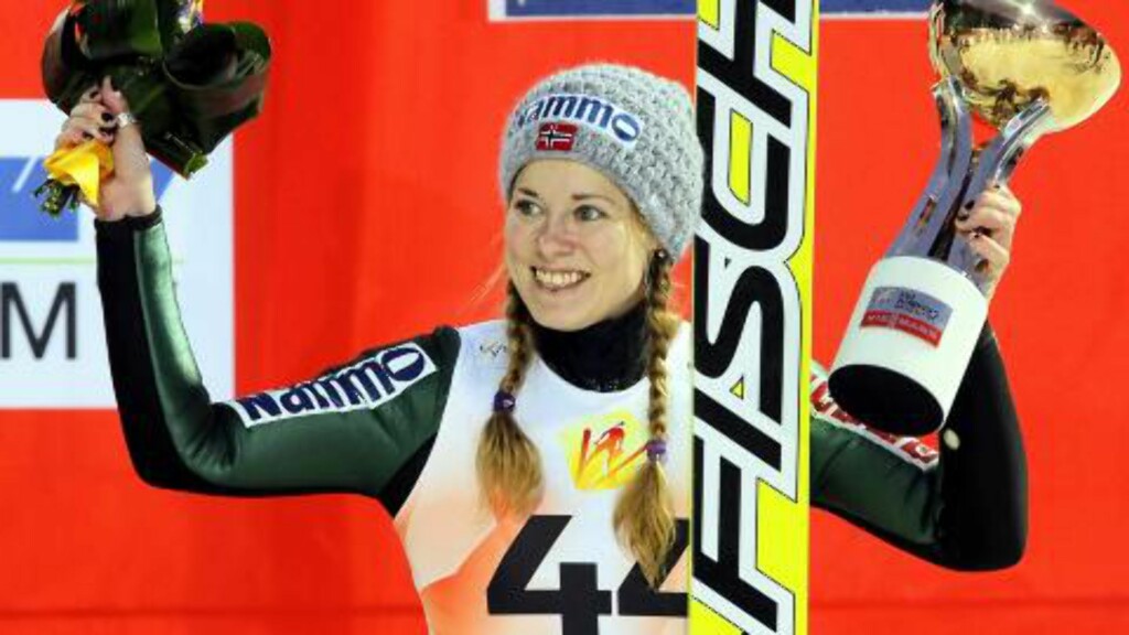 PÅ PALLEN: Anette Sagen ble nummer tre i prøve-OL i Sotsji. Foto: NTB Scanpix PÅ PALLEN: Anette Sagen ble nummer tre i prøve-OL i Sotsji. Foto: NTB Scanpix