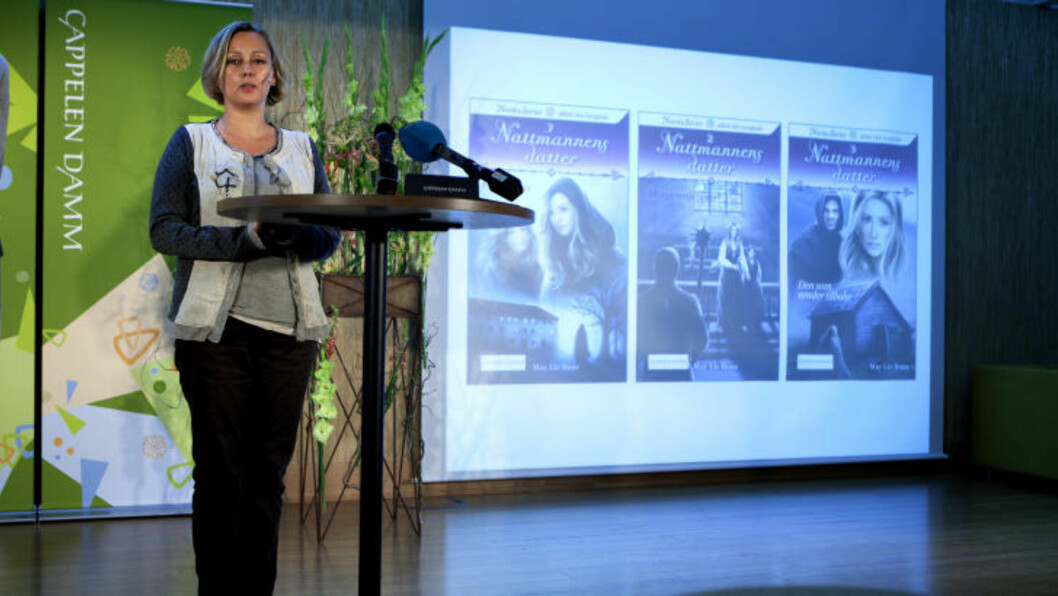 SERIEBOKFORFATTER: May Lis Ruus med serien «Nattmannens datter». Foto: Anders Grønneberg/ Dagbladet SERIEBOKFORFATTER: May Lis Ruus med serien «Nattmannens datter». Foto: Anders Grønneberg/ Dagbladet