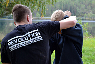 KAMPTRENING: Den nordiske motstandsbevegelsen holder stadig kurs i selvforsvar. Foto: Frihetskamp.net KAMPTRENING: Den nordiske motstandsbevegelsen holder stadig kurs i selvforsvar. Foto: Frihetskamp.net