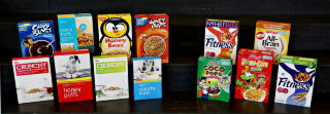 <strong>USUNN START PÅ DAGEN:</strong> Til tross for at Crunchy Müsli og Crunchy med jordbær og yoghurt høres ut som sunne valg, er dette frokostblandinger med 5-10 prosent palmeolje. Kelloggs bruker ikke palmeolje i sine varianter, og ifølge palmeoljeguiden til Grønn Hverdag/Regnskogfondet er også variantene fra Nestlé uten den farlige olja. Foto: Jacques Hvistendahl <strong>USUNN START PÅ DAGEN:</strong> Til tross for at Crunchy Müsli og Crunchy med jordbær og yoghurt høres ut som sunne valg, er dette frokostblandinger med 5-10 prosent palmeolje. Kelloggs bruker ikke palmeolje i sine varianter, og ifølge palmeoljeguiden til Grønn Hverdag/Regnskogfondet er også variantene fra Nestlé uten den farlige olja. Foto: Jacques Hvistendahl