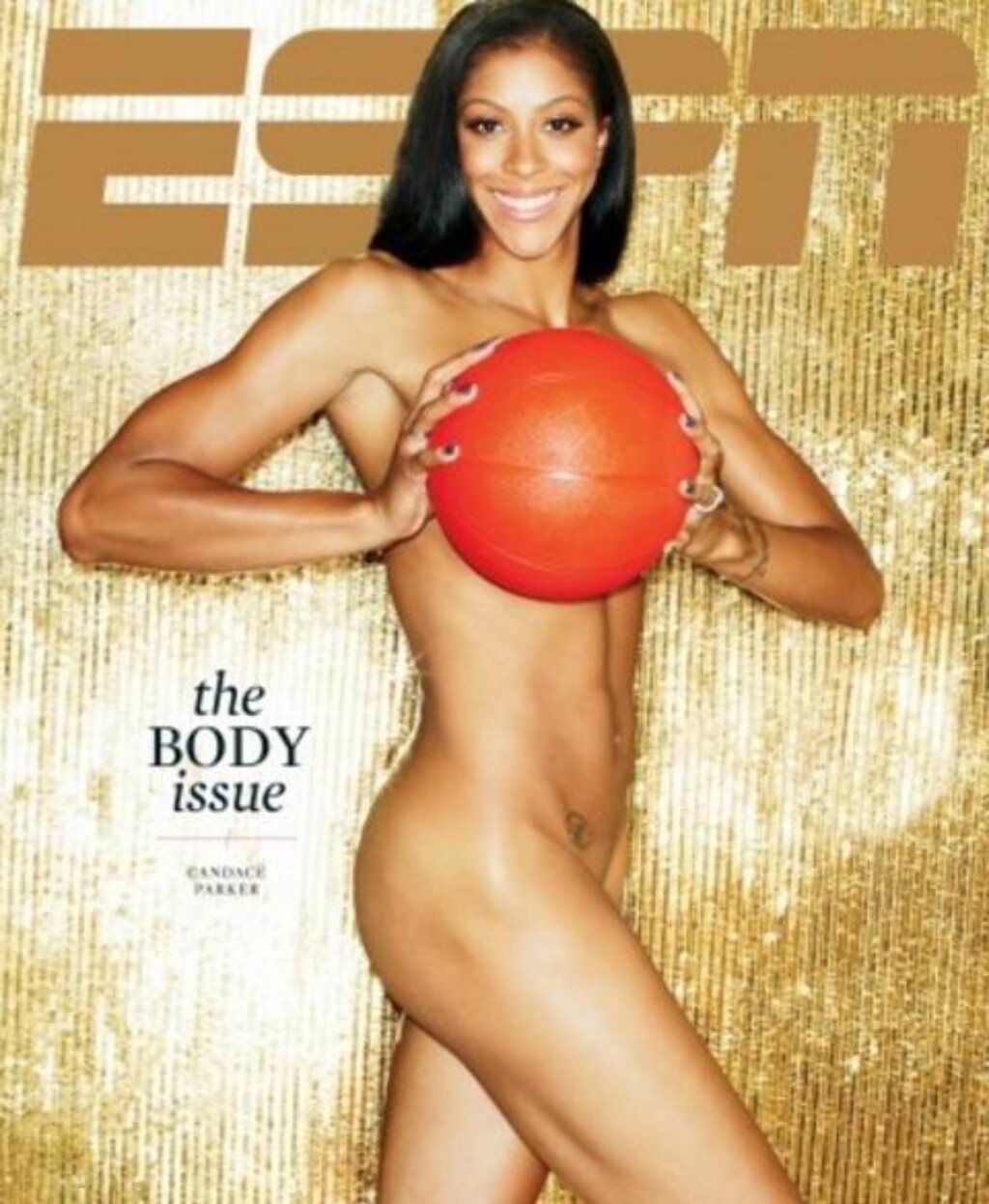 BASKET: Candace Parker er en amerikansk basketballspiller. Foto: ESPN. BASKET: Candace Parker er en amerikansk basketballspiller. Foto: ESPN.
