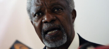 Annan ber verden om å opprettholde presset Annan ber verden om å opprettholde presset