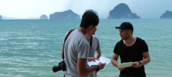 Norsk filmteam i evakuert Norsk filmteam i evakuert
