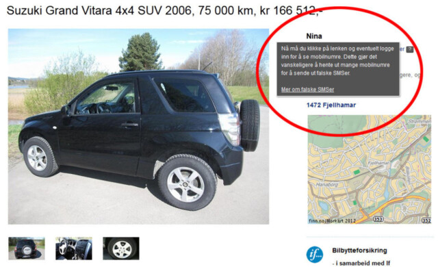 Finn No Strammer Grepet Rundt Svindelforsok Dagbladet