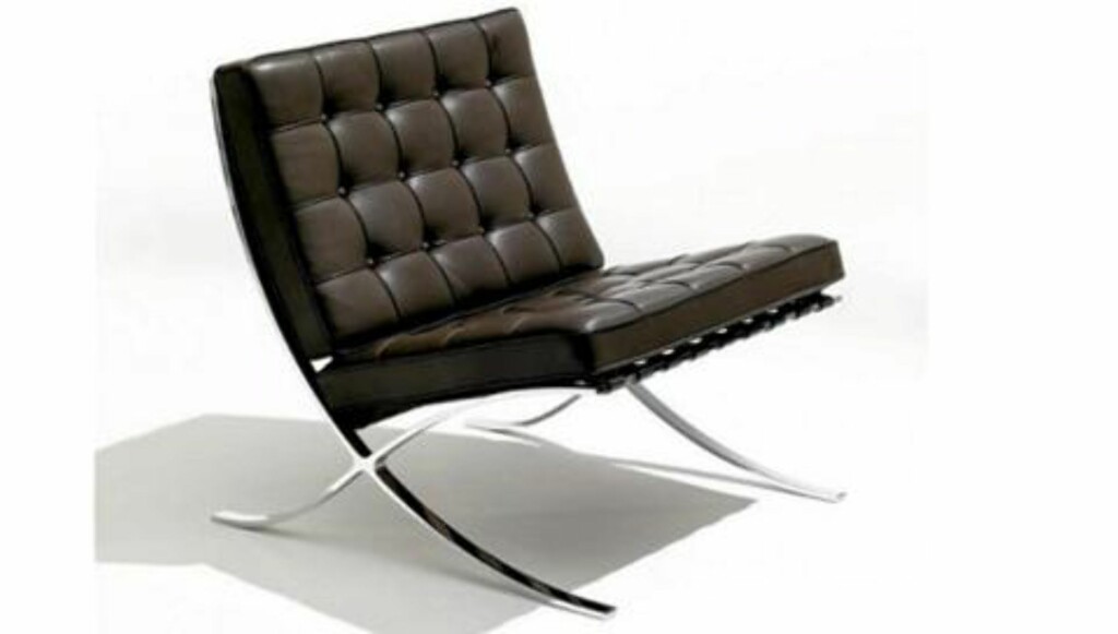 KLASSIKER: Du sitter nok godt i denne stolen. Mies van der Rohes originale design, produsert av Knoll. Foto: Produsenten KLASSIKER: Du sitter nok godt i denne stolen. Mies van der Rohes originale design, produsert av Knoll. Foto: Produsenten