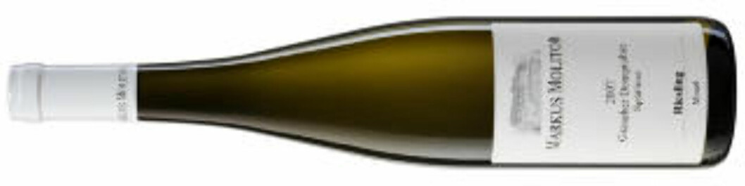 <strong>GOD FEMMER:</strong> Riesling Spätlese Trocken Graacher Domprobst 2007 fra Markus Molitor i Mosel. <strong>GOD FEMMER:</strong> Riesling Spätlese Trocken Graacher Domprobst 2007 fra Markus Molitor i Mosel.