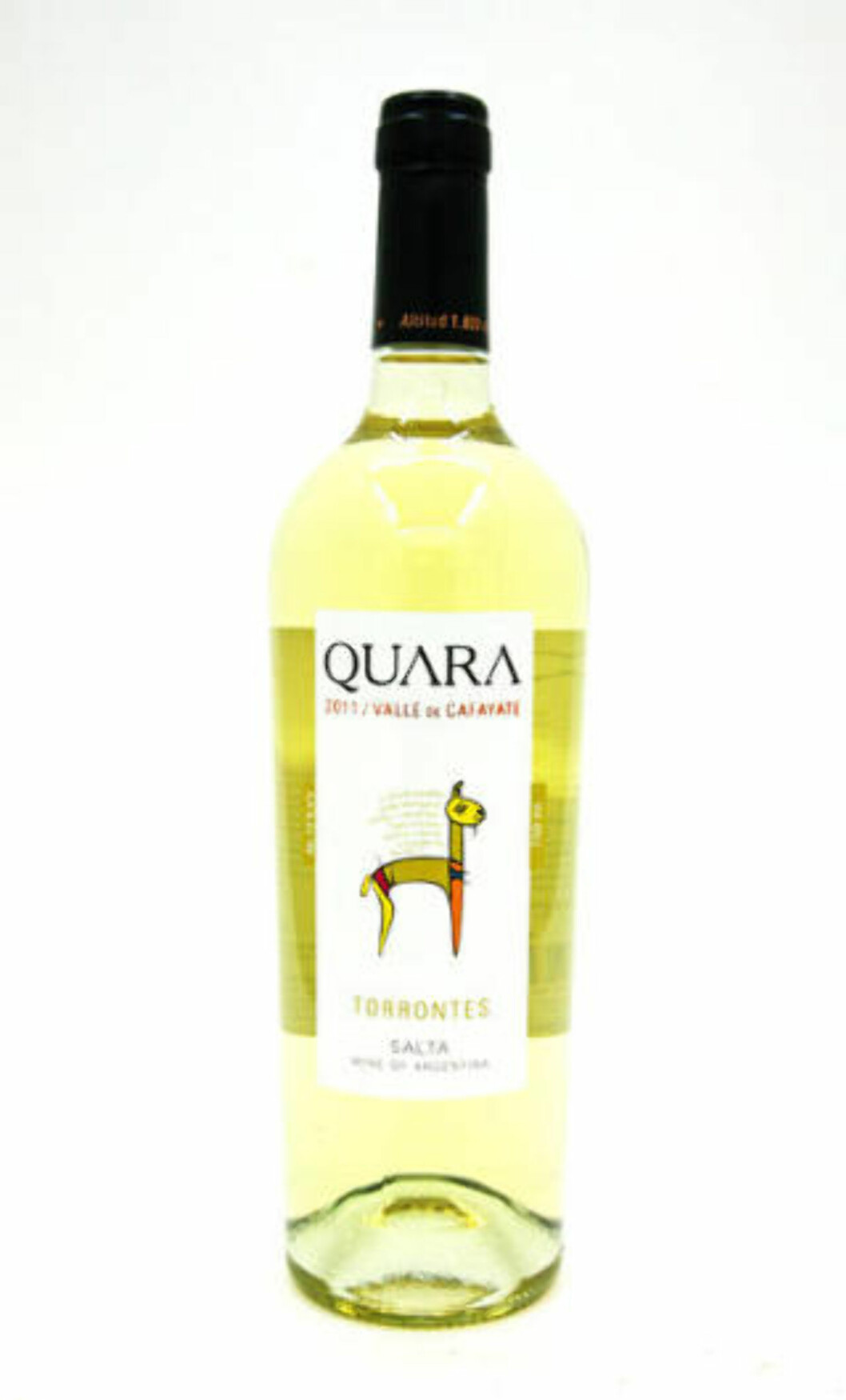 <strong>FEMMER FRA ARGENTINA:</strong> Quara Torrontes 2011 med parfymert duft og intens, lett stil får 78 poeng i testen. <strong>FEMMER FRA ARGENTINA:</strong> Quara Torrontes 2011 med parfymert duft og intens, lett stil får 78 poeng i testen.