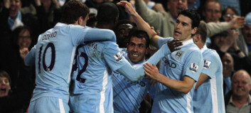 Nå skryter Mancini av Tevez igjen Nå skryter Mancini av Tevez igjen