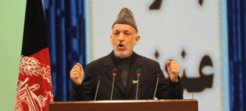Karzai anklager NATO for barnedrap Karzai anklager NATO for barnedrap