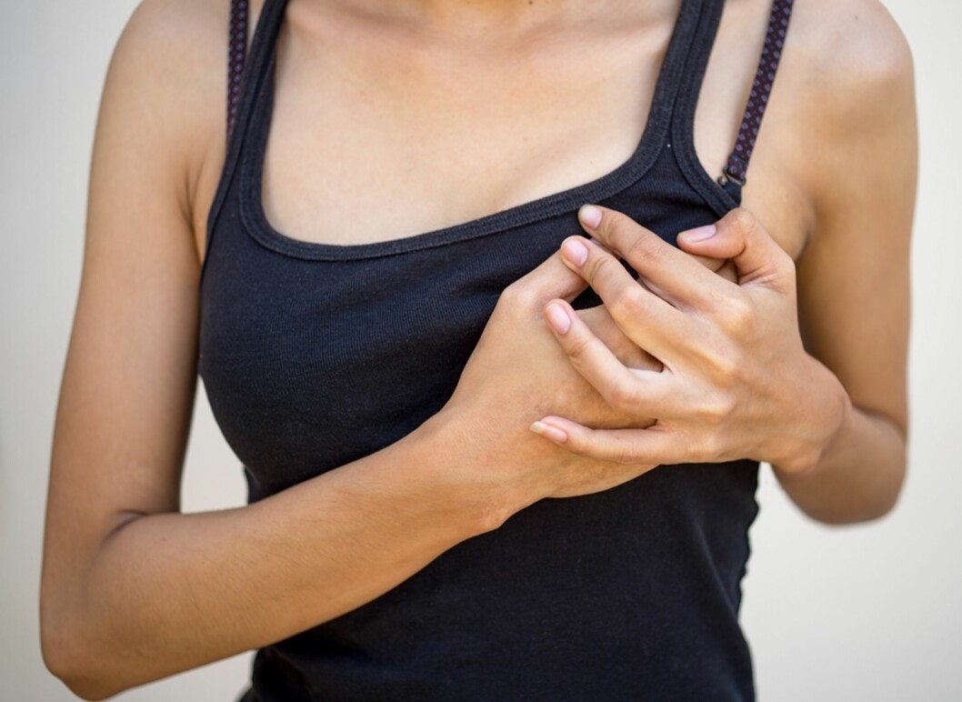 BRYSTBETENNELSE: Kan utvikle seg til abscess dersom det ikke blir behandlet i tide. Foto: NTB Scanpix / Shutterstock BRYSTBETENNELSE: Kan utvikle seg til abscess dersom det ikke blir behandlet i tide. Foto: NTB Scanpix / Shutterstock