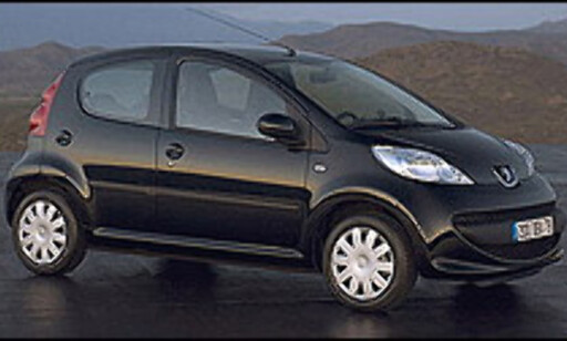 Peugeot 107: 20. plass (59) Peugeot 107: 20. plass (59)