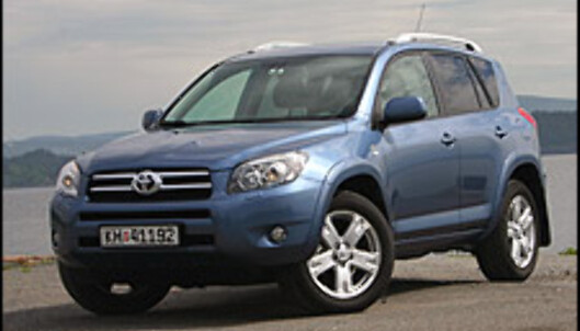 <strong>8:</strong> Toyota RAV4 - mest populære folke-SUV. <strong>8:</strong> Toyota RAV4 - mest populære folke-SUV.