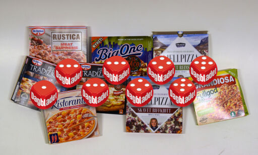 image: Smakstest av de nye frossenpizzaene