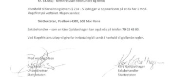 Anmelder falskt krav om straffeskatt Anmelder falskt krav om straffeskatt