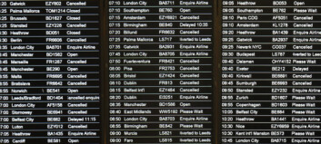 252 flyavganger innstilt 252 flyavganger innstilt