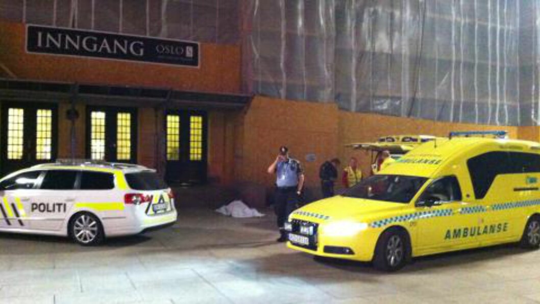 DØDE: En person døde etter å ha tatt en overdose rett utenfor Oslo S natt til tirsdag i forrige uke. Foto: Eugene Brandal Laran / Dagbladet DØDE: En person døde etter å ha tatt en overdose rett utenfor Oslo S natt til tirsdag i forrige uke. Foto: Eugene Brandal Laran / Dagbladet