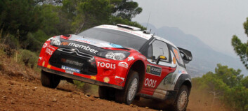 Solberg i tidlig ledelse i Hellas Solberg i tidlig ledelse i Hellas
