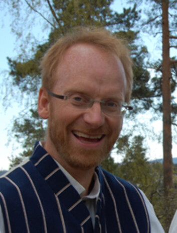 BARNELEGE: Lars Krogvold. Foto: Privat BARNELEGE: Lars Krogvold. Foto: Privat