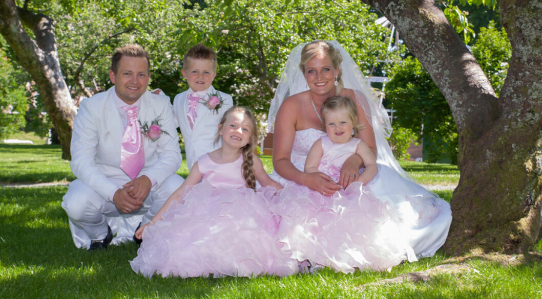 BRYLLUP: I dag er Annette og Ole Kristian gift Foto: privat BRYLLUP: I dag er Annette og Ole Kristian gift Foto: privat