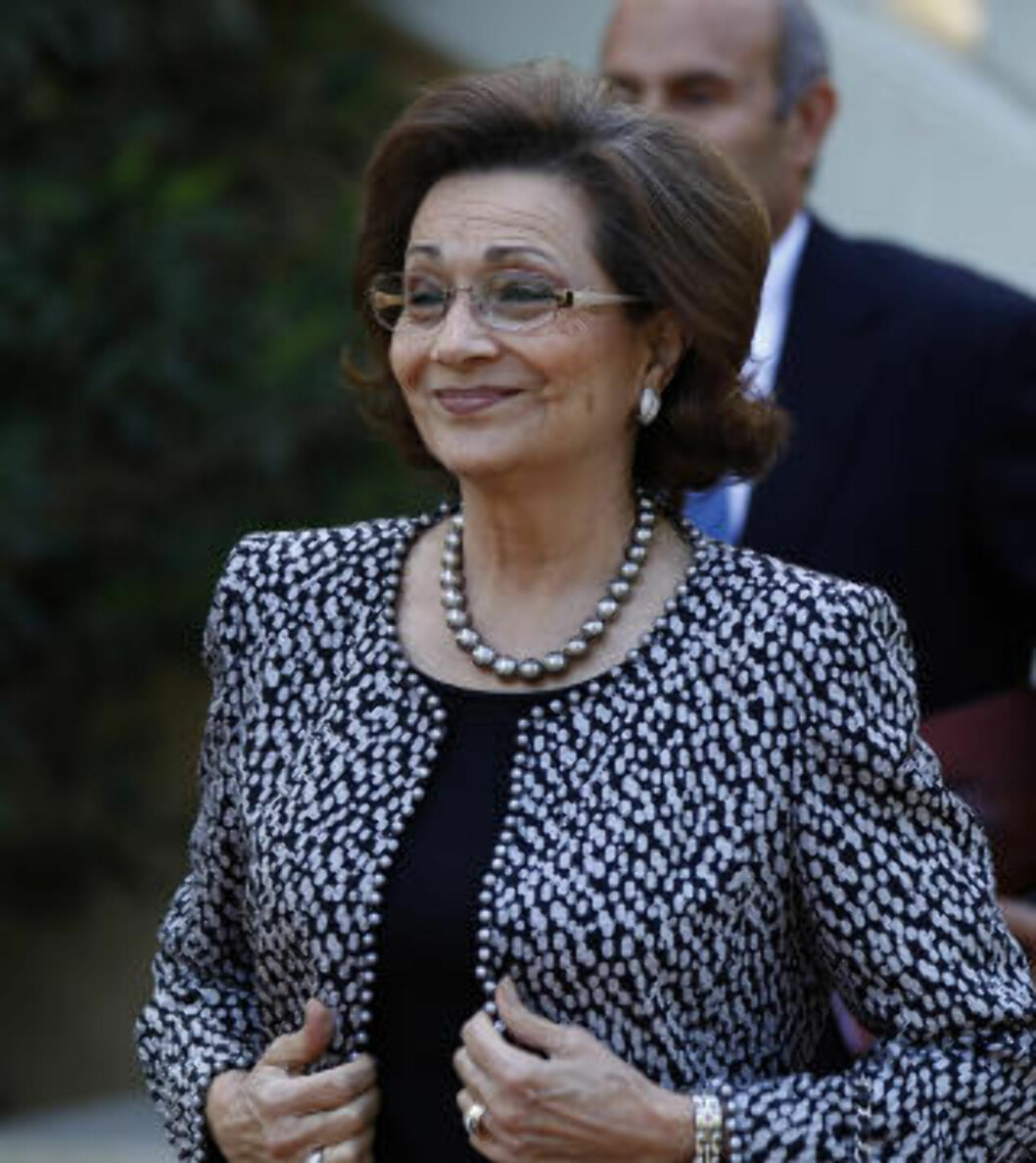 PRESIDENTFRUE: Suzanne Mubarak Foto: Goran Tomasevic / Reuters PRESIDENTFRUE: Suzanne Mubarak Foto: Goran Tomasevic / Reuters