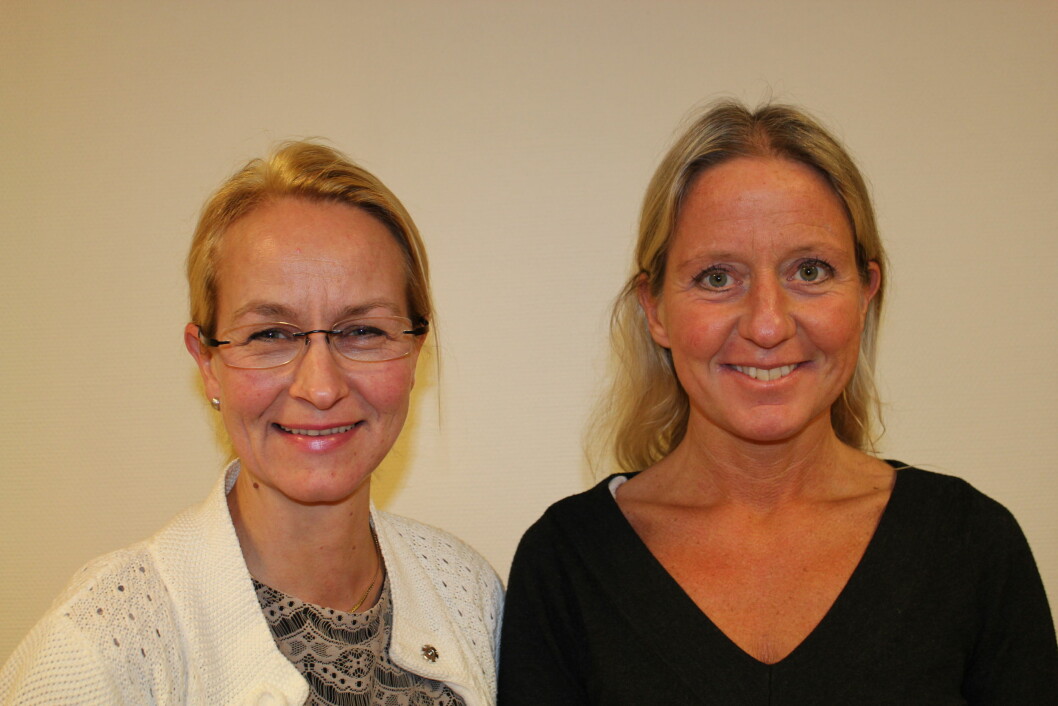 Bjørg Ringheim og Elisabeth Skarstein ved Bergen Barnefysioterapi Foto: privat Bjørg Ringheim og Elisabeth Skarstein ved Bergen Barnefysioterapi Foto: privat
