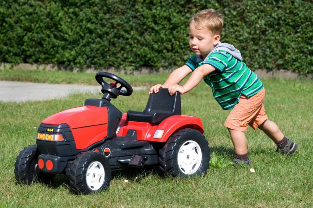 KLASSIKERN: Tråtraktor er en populær leke for de minste Foto: Shutterstock © KLASSIKERN: Tråtraktor er en populær leke for de minste Foto: Shutterstock ©