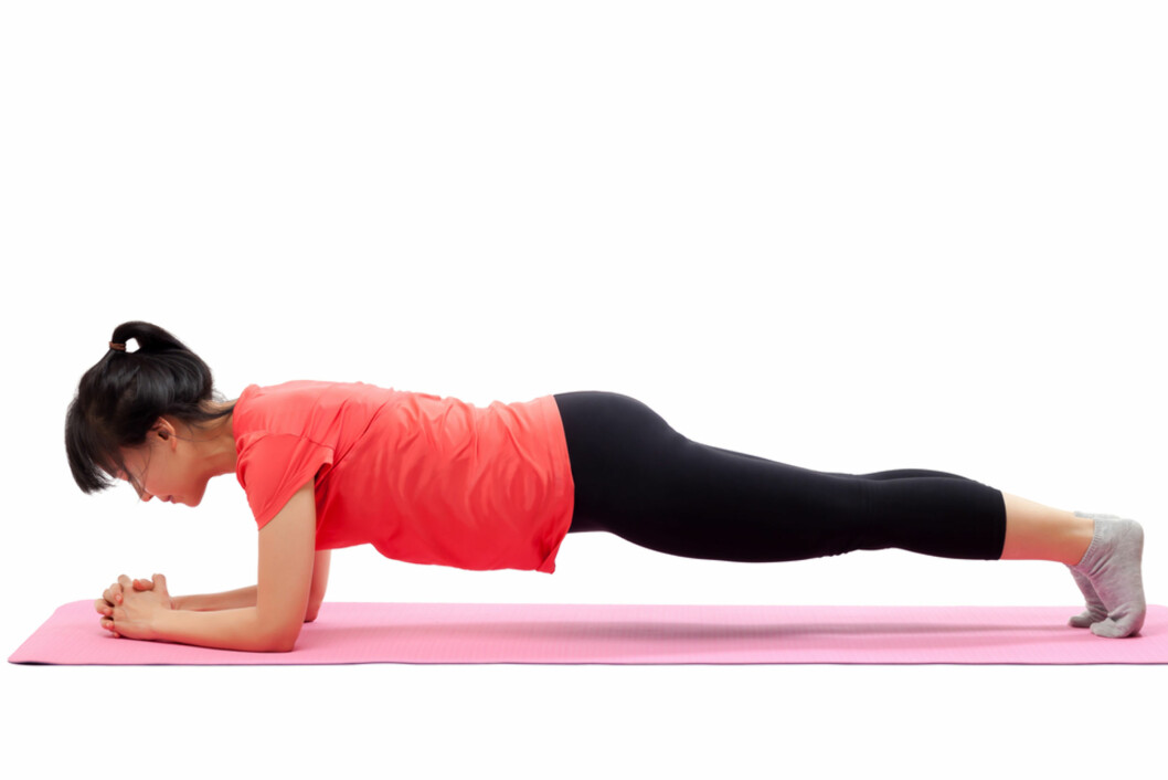 PLANKEN: God øvelse for gravide Foto: Shutterstock © PLANKEN: God øvelse for gravide Foto: Shutterstock ©