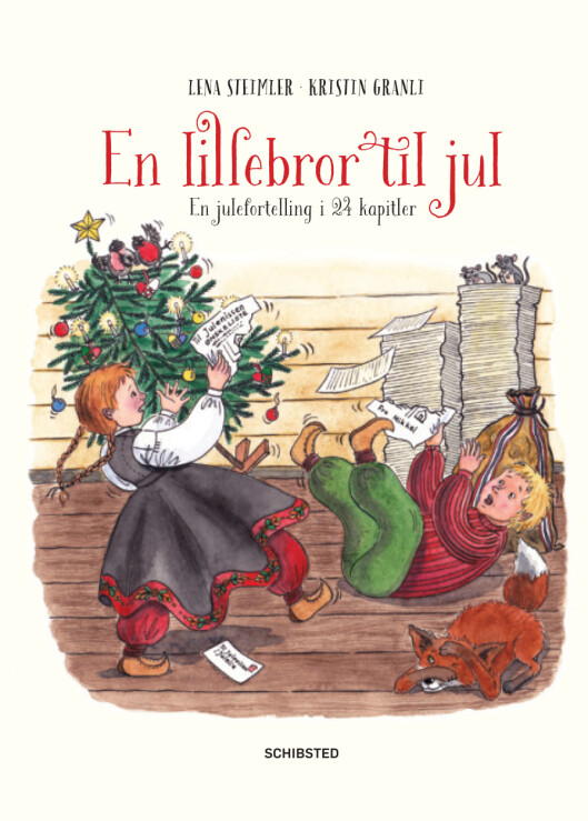 NY JULEBOK: Med 24 kapitler er boken «En lillebror til jul» en fint alternativ til tradisjonelle julekalendere. Foto: Schibsted forlag NY JULEBOK: Med 24 kapitler er boken «En lillebror til jul» en fint alternativ til tradisjonelle julekalendere. Foto: Schibsted forlag