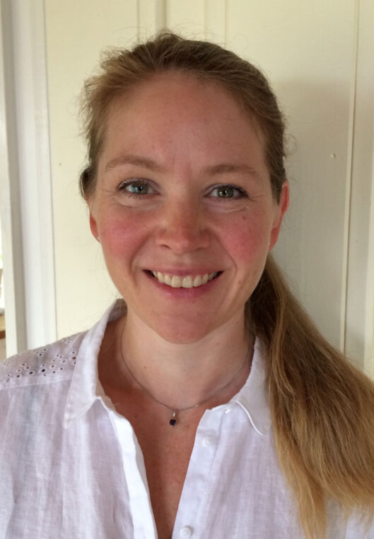 Forsker Helle Falkenberg: Nærproblemer og langsynthet oppdages først etter barnet begynner på skole. Foto: privat Forsker Helle Falkenberg: Nærproblemer og langsynthet oppdages først etter barnet begynner på skole. Foto: privat