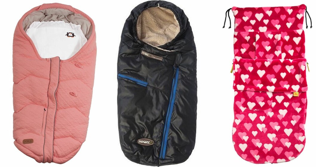 <strong>VOGNPOSER TIL MELLOMSESONGENE:</strong> Voksi Colibri kr 899,- hos Babycare.no, 7 A.M. Enfant Papoose kr 795,- hos Lilleprinsen.no og Byggysnuggle pose i fleece kr 799,- hos Mimmis.no. Foto: Produsentene <strong>VOGNPOSER TIL MELLOMSESONGENE:</strong> Voksi Colibri kr 899,- hos Babycare.no, 7 A.M. Enfant Papoose kr 795,- hos Lilleprinsen.no og Byggysnuggle pose i fleece kr 799,- hos Mimmis.no. Foto: Produsentene