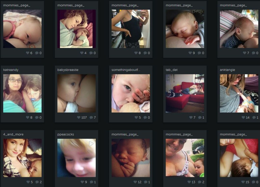 AMME-SELFIES: Tusenvis av slike foto har i de siste ukene blitt lagt ut på Instagram. Foto: Instagram AMME-SELFIES: Tusenvis av slike foto har i de siste ukene blitt lagt ut på Instagram. Foto: Instagram
