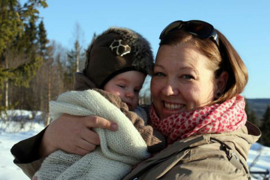 Kristine tok selv initiativ til å treffe andre mødre. Kristine tok selv initiativ til å treffe andre mødre.