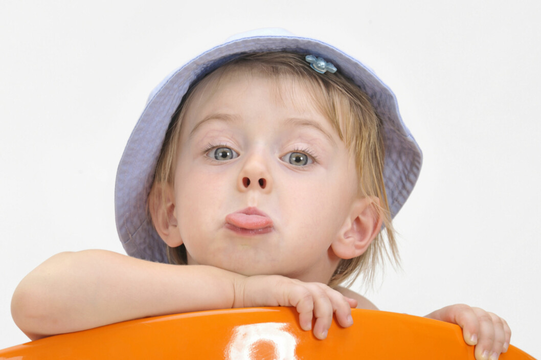 Tre år og full av sprell. Foto: Shutterstock. Tre år og full av sprell. Foto: Shutterstock.