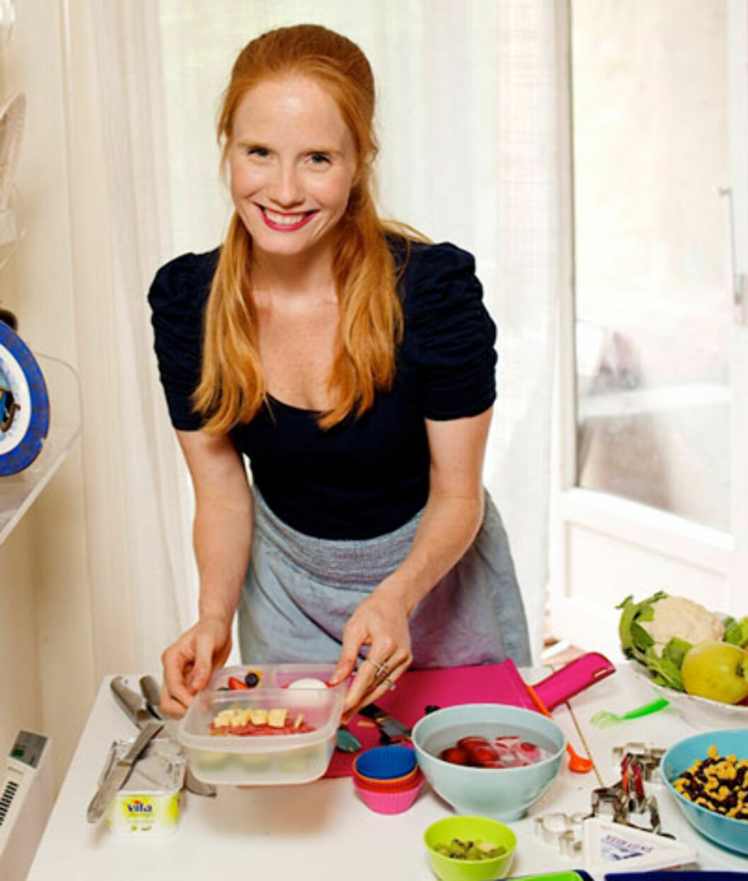 <strong>Matjournalist og tobarnsmor Susanne Kaluza:</strong>: – Unngå stress - lag matpakka dagen i forveien. Foto: www.susannekaluza.com <strong>Matjournalist og tobarnsmor Susanne Kaluza:</strong>: – Unngå stress - lag matpakka dagen i forveien. Foto: www.susannekaluza.com