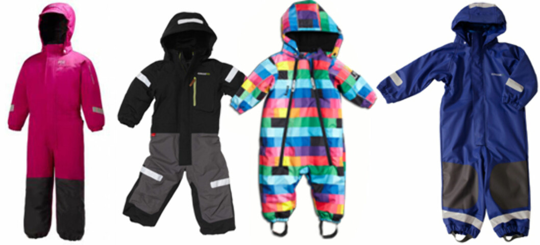 MELLOMPRIS 2: F.v. «K Explorer» (kr 999, Helly Hansen), «Pryer» (kr 649, Didriksons/XXL), Kax parkdress (kr 749, Kappahl) og «Boardman» (kr 689, Nelly.com). MELLOMPRIS 2: F.v. «K Explorer» (kr 999, Helly Hansen), «Pryer» (kr 649, Didriksons/XXL), Kax parkdress (kr 749, Kappahl) og «Boardman» (kr 689, Nelly.com).
