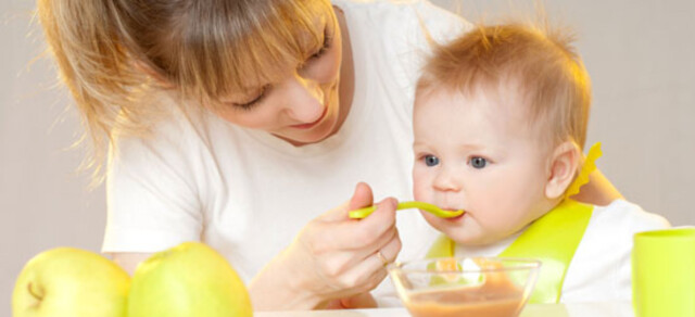 Opptrapping grøt baby Opptrapping grøt baby