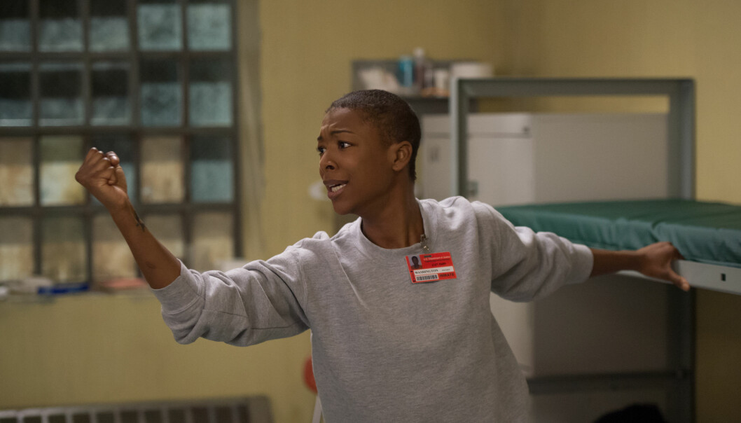 <strong>FORLOVET:</strong> I serien spiller Samira Wiley karakteren Poussey Washington. Foto: JoJo Whilden / Netflix <strong>FORLOVET:</strong> I serien spiller Samira Wiley karakteren Poussey Washington. Foto: JoJo Whilden / Netflix