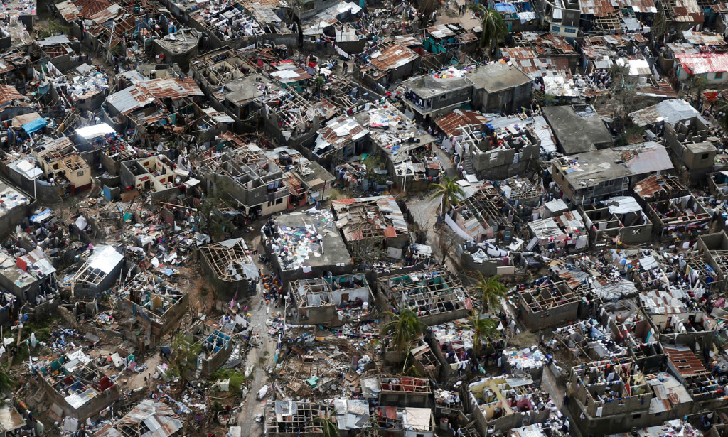I RUINER: Byen Jeremie ble hardt rammet av stormen Matthew. Foto: REUTERS/Carlos Garcia Rawlins TPX IMAGES OF THE DAY I RUINER: Byen Jeremie ble hardt rammet av stormen Matthew. Foto: REUTERS/Carlos Garcia Rawlins TPX IMAGES OF THE DAY