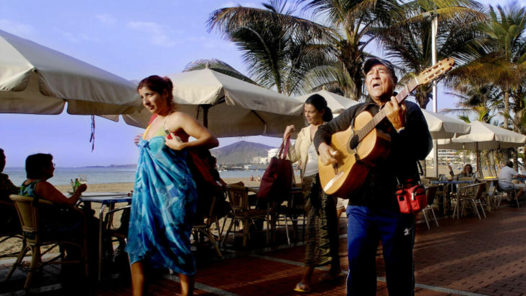GRAN CANARIA: Las Palmas er en storby med kunst, kultur og en lang strandpromenade. Foto: JOHN TERJE PEDERSEN GRAN CANARIA: Las Palmas er en storby med kunst, kultur og en lang strandpromenade. Foto: JOHN TERJE PEDERSEN