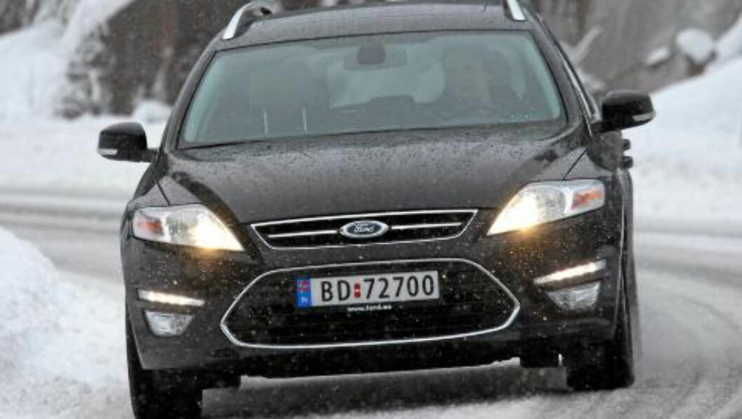 <strong>FORD MONDEO:</strong> Aldrende modell, men i enkelte versjoner fortsatt blant de beste målt mot sammenlignbare konkurrenter. FOTO: Terje Bjørnsen <strong>FORD MONDEO:</strong> Aldrende modell, men i enkelte versjoner fortsatt blant de beste målt mot sammenlignbare konkurrenter. FOTO: Terje Bjørnsen
